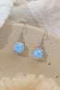 Opal Square Drop Earrings-Teresa's Fashionista LLC