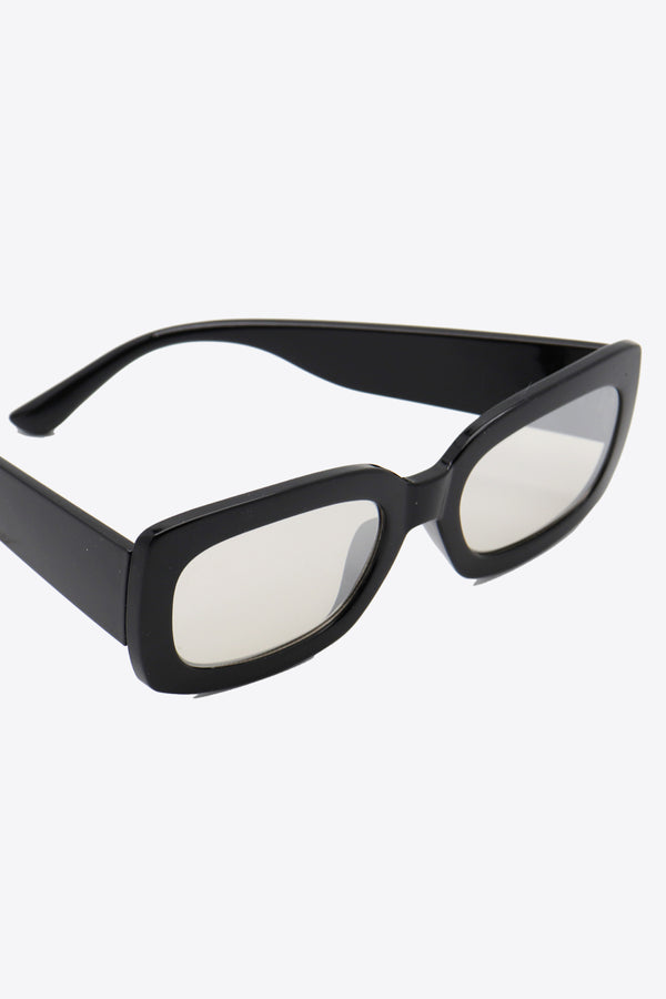 Polycarbonate Frame Rectangle Sunglasses-Teresa's Fashionista LLC