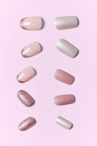 SO PINK BEAUTY Press On Nails 2 Packs-Teresa's Fashionista LLC