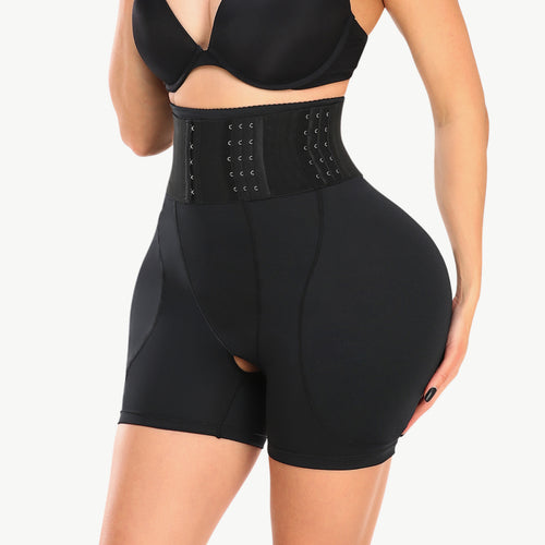 Full Size Removable Pad Shaping Shorts-Teresa's Fashionista LLC