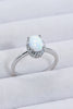 925 Sterling Silver 4-Prong Opal Ring-Teresa's Fashionista LLC
