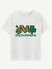 PEACE LOVE IRISH Round Neck Short Sleeve T-Shirt-Teresa's Fashionista LLC