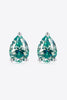 2 Carat Moissanite Teardrop Earrings-Teresa's Fashionista LLC