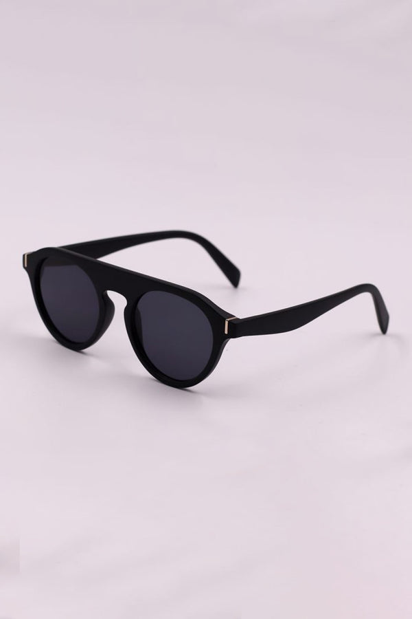 3-Piece Round Polycarbonate Full Rim Sunglasses-Teresa's Fashionista LLC