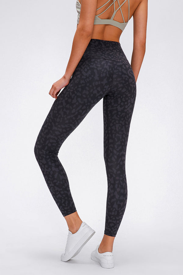 Wide Seamless Band Waist Sports Leggings-Teresa's Fashionista LLC