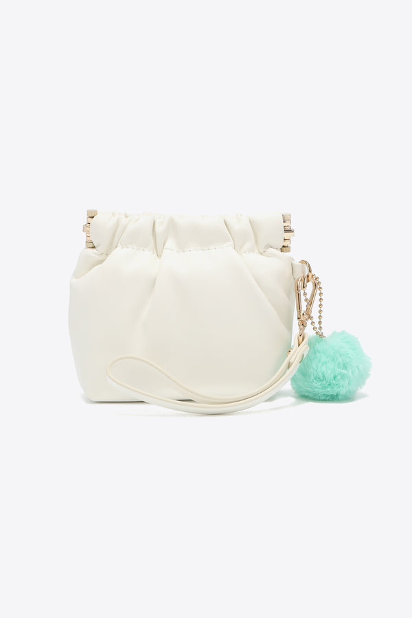 Nicole Lee USA Faux Leather Pouch-Teresa's Fashionista LLC