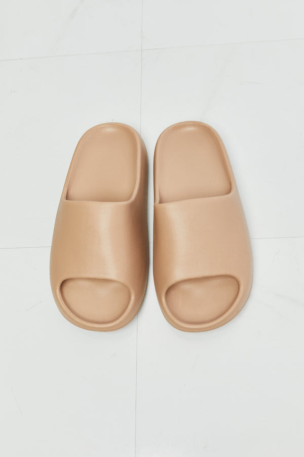 NOOK JOI In My Comfort Zone Slides in Beige-Teresa's Fashionista LLC
