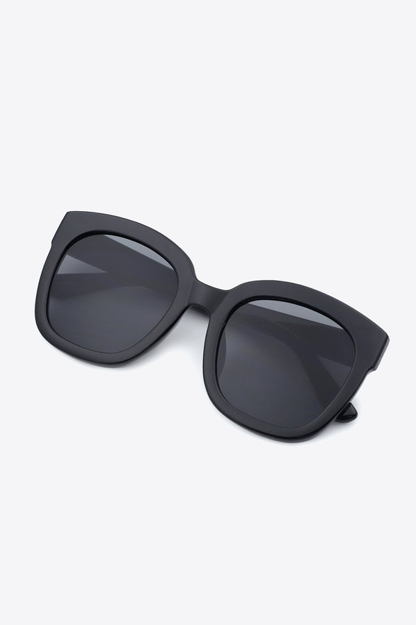 Polycarbonate Frame Square Sunglasses-Teresa's Fashionista LLC