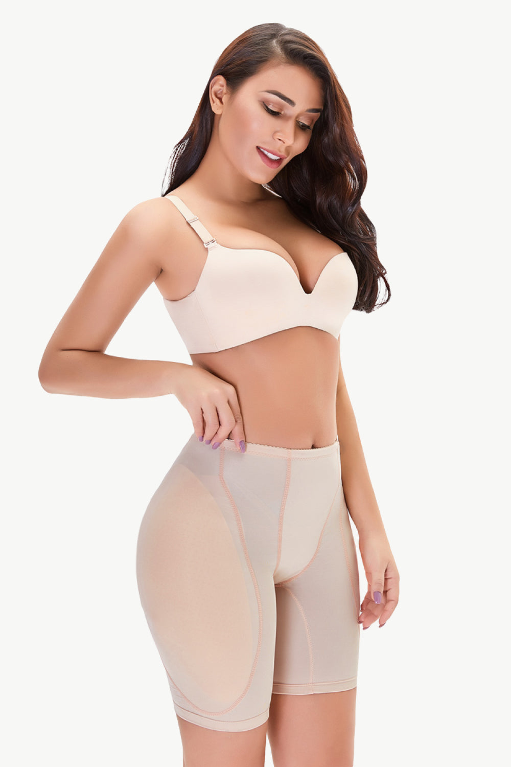 Full Size Lifting Pull-On Shaping Shorts-Teresa&#39;s Fashionista LLC