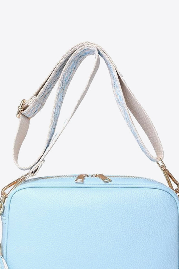 PU Leather Tassel Crossbody Bag-Teresa's Fashionista LLC