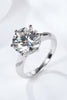 5 Carat Moissanite Solitaire Ring-Teresa's Fashionista LLC