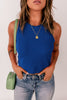 Round Neck Tank Top-Teresa's Fashionista LLC