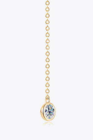 Moissanite Chain Earrings-Teresa's Fashionista LLC