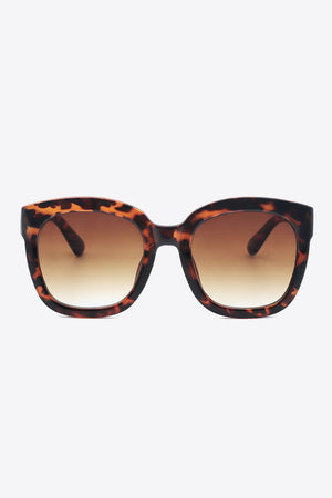 Polycarbonate Frame Square Sunglasses-Teresa's Fashionista LLC