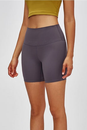 High Waist Training Shorts-Teresa's Fashionista LLC