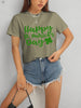 HAPPY ST. PATRICK'S DAY Short Sleeve T-Shirt-Teresa's Fashionista LLC