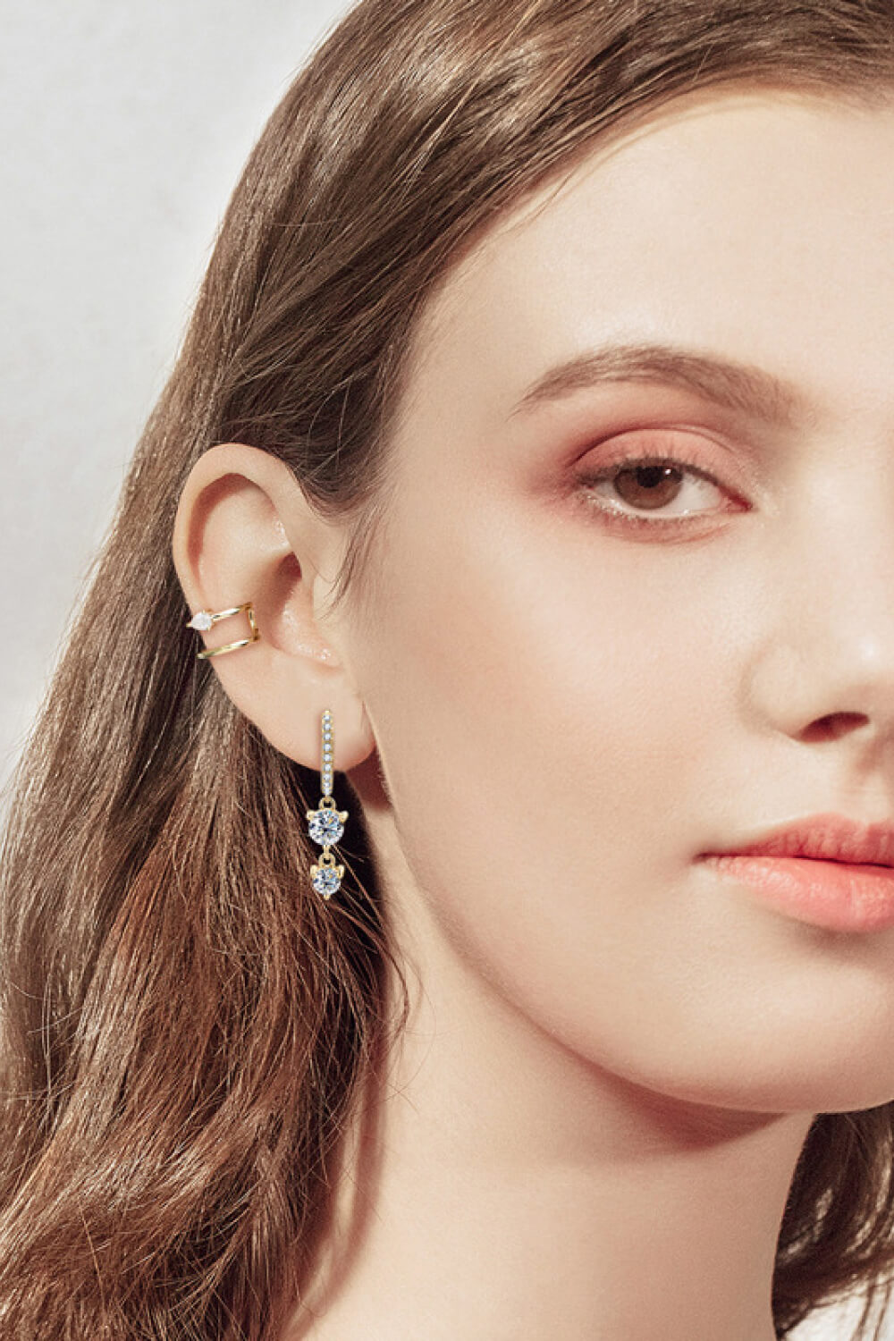 Be The One Moissanite Drop Earrings-Teresa's Fashionista LLC