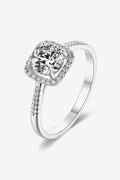 1 Carat Moissanite Zircon Ring-Teresa's Fashionista LLC