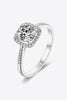 1 Carat Moissanite Zircon Ring-Teresa's Fashionista LLC