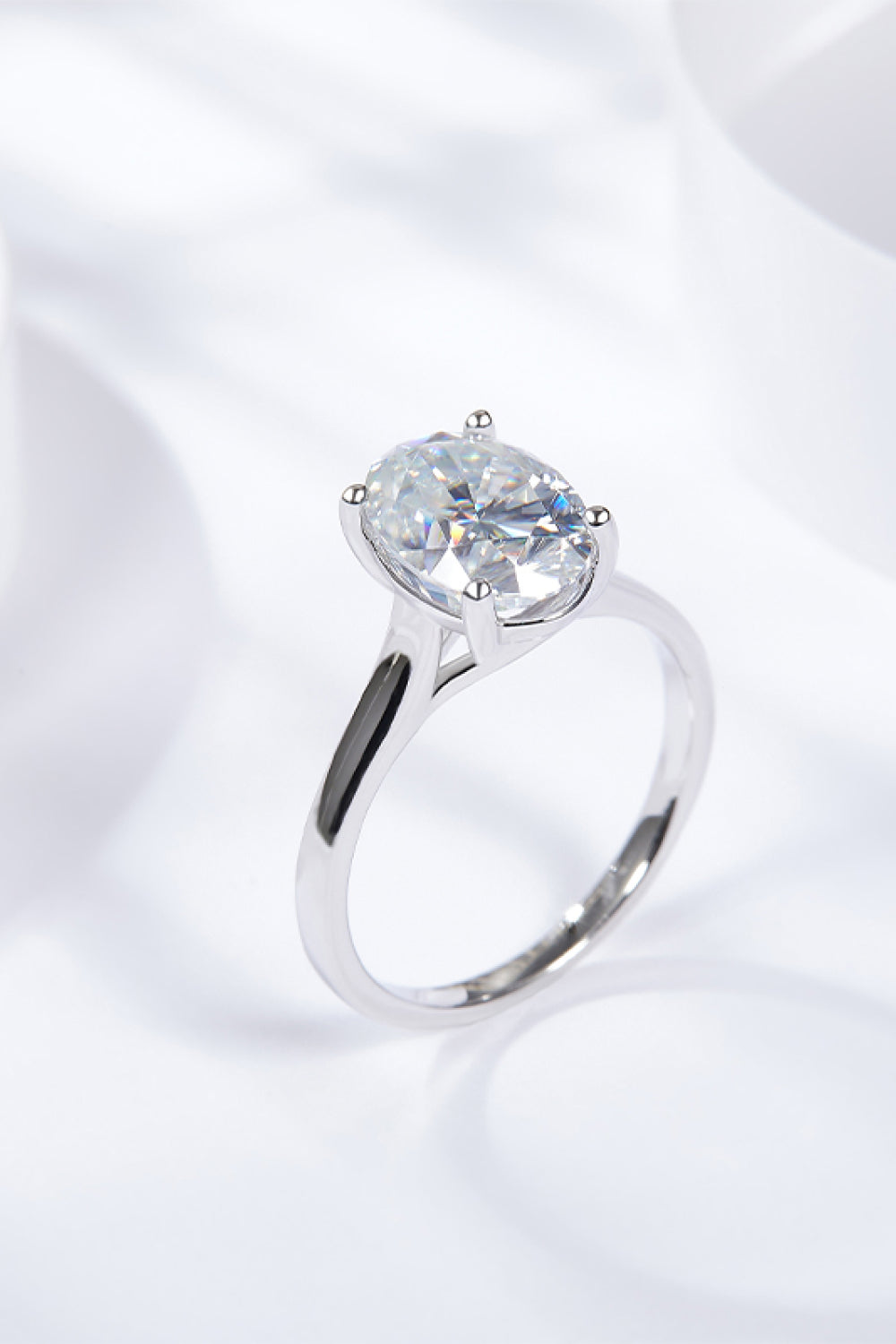 2.5 Carat Moissanite Solitaire Ring-Teresa's Fashionista LLC