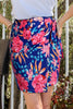 Floral Tied Mini Skirt-Teresa's Fashionista LLC