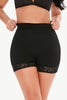 Full Size Pull-On Lace Trim Shaping Shorts-Teresa's Fashionista LLC
