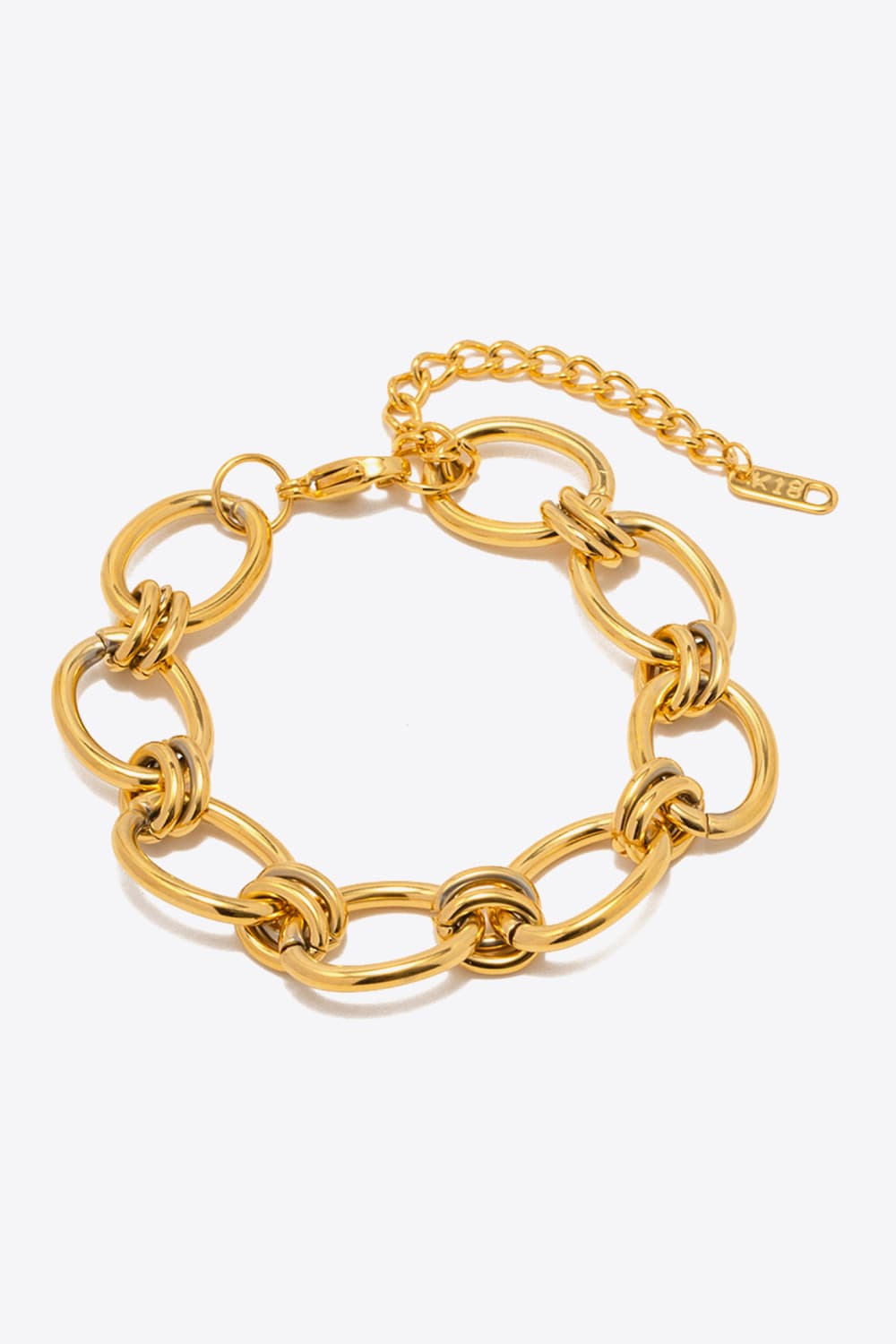 Chunky Chain Stainless Steel Bracelet-Teresa's Fashionista LLC