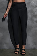High-Rise Wide Waistband Joggers-Teresa's Fashionista LLC
