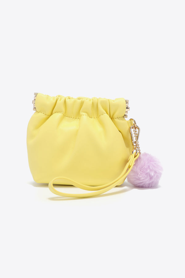 Nicole Lee USA Faux Leather Pouch-Teresa's Fashionista LLC