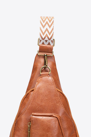 All The Feels PU Leather Sling Bag-Teresa's Fashionista LLC