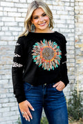 Graphic Leopard Patch Sweatshirt-Teresa's Fashionista LLC