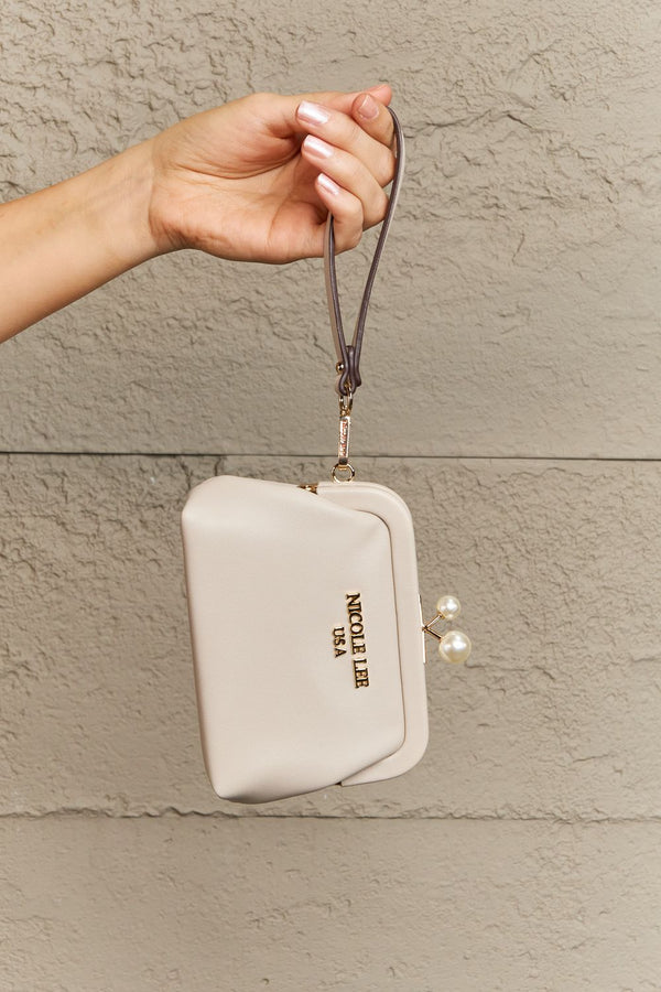 Nicole Lee USA Elise Pearl Coin Purse-Teresa's Fashionista LLC