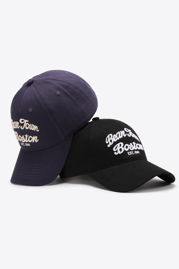 Embroidered Graphic Adjustable Baseball Cap-Teresa's Fashionista LLC