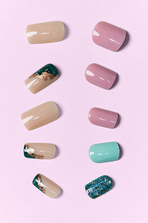 SO PINK BEAUTY Press On Nails 2 Packs-Teresa's Fashionista LLC