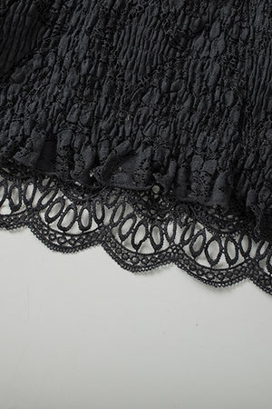V-Neck Lace Cropped Cami-Teresa's Fashionista LLC