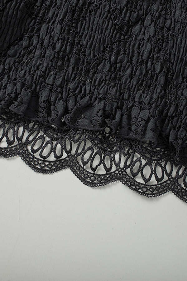 V-Neck Lace Cropped Cami-Teresa's Fashionista LLC