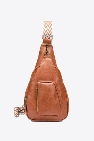 All The Feels PU Leather Sling Bag-Teresa's Fashionista LLC