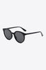 Round Full Rim Polycarbonate Frame Sunglasses-Teresa's Fashionista LLC