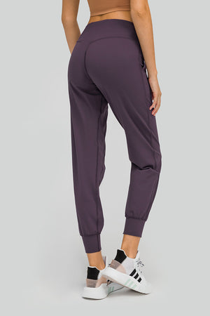 Wide Waistband Slant Pocket Pants-Teresa's Fashionista LLC