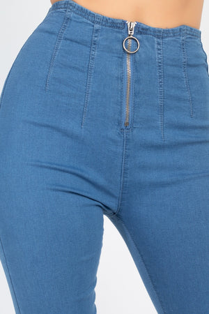 High Waist Denim Jeans-Teresa's Fashionista LLC