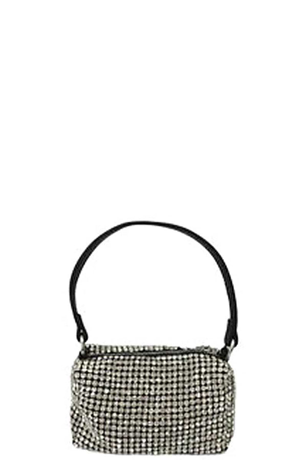 Fashion Chic Rhinestone Handle Clutch Bag-Teresa's Fashionista LLC