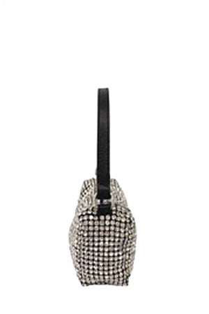 Fashion Chic Rhinestone Handle Clutch Bag-Teresa's Fashionista LLC