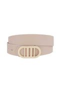 Modern Gridded Oval Standard Belt-Teresa's Fashionista LLC