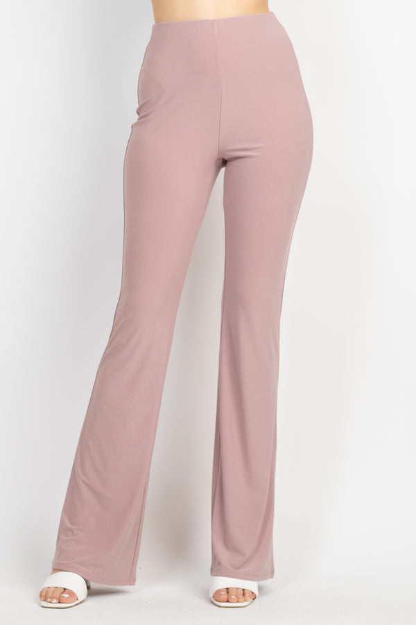 Solid Halter Top And Elastic Leggings Set-Teresa's Fashionista LLC