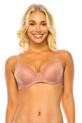 Stripe Lace Bra-Teresa's Fashionista LLC