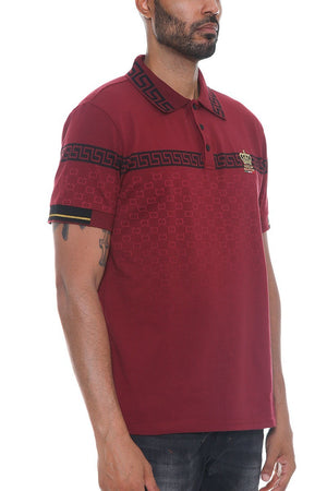 Version Couture Polo Button Down Shirt-Teresa's Fashionista LLC