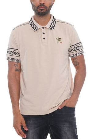 Version Couture Polo Button Down Shirt-Teresa's Fashionista LLC
