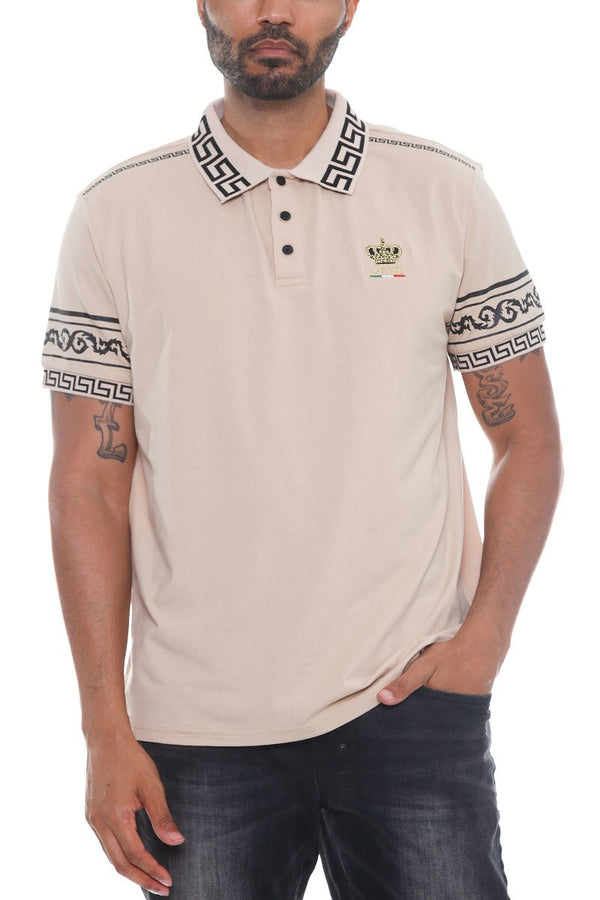 Version Couture Polo Button Down Shirt-Teresa's Fashionista LLC