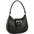 Fashion Buckle Curve Handle Shoulder Bag-Teresa's Fashionista LLC