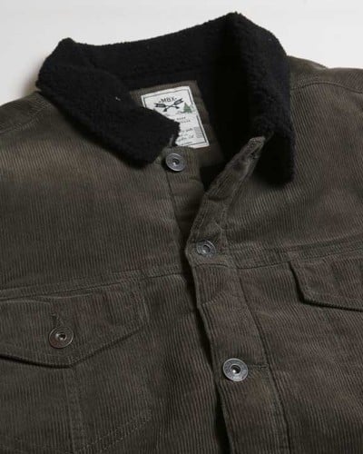 Casual Corduroy Lined Trucker Jacket-Teresa&#39;s Fashionista LLC